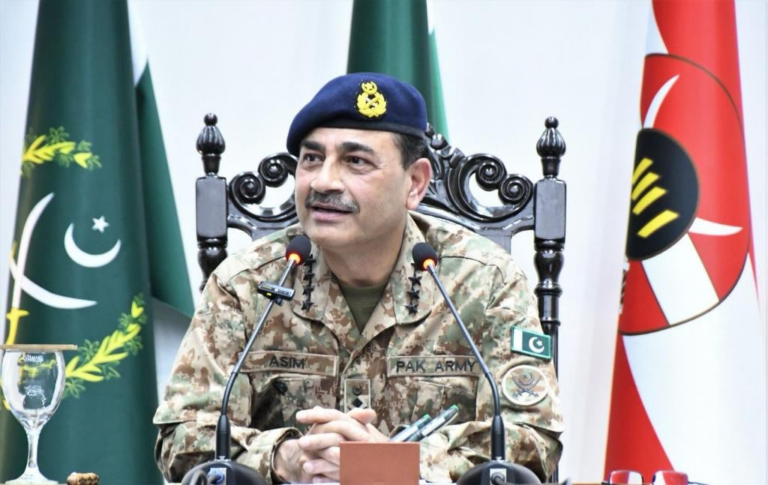 Army Chief Gen Asim Munir