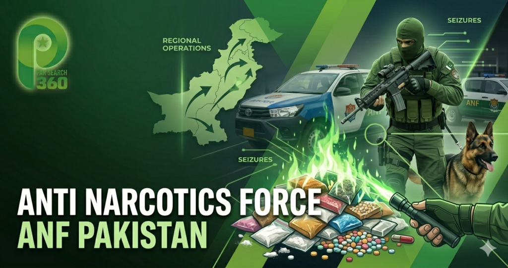 featured image for the Anti Narcotics Force (ANF) Pakistan